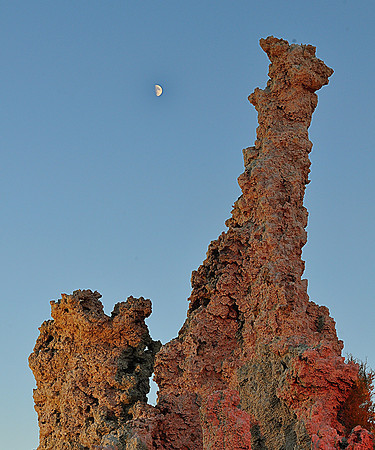 Tufa Towers as Sunset