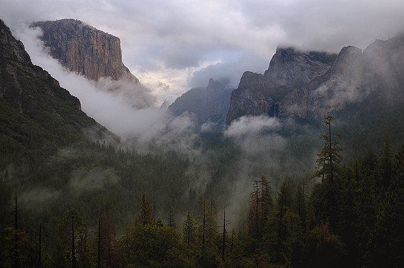 Tunnel View Clearing Storm